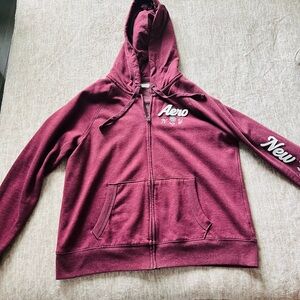 Aeropostale Burgundy Classic Sweatshirt